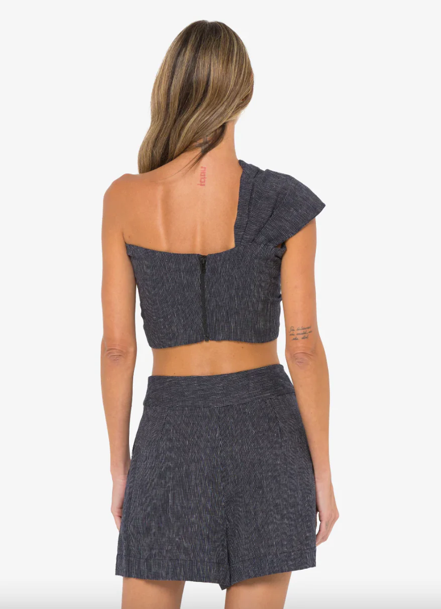 Marlow Short Midnight Stripe - Image 2