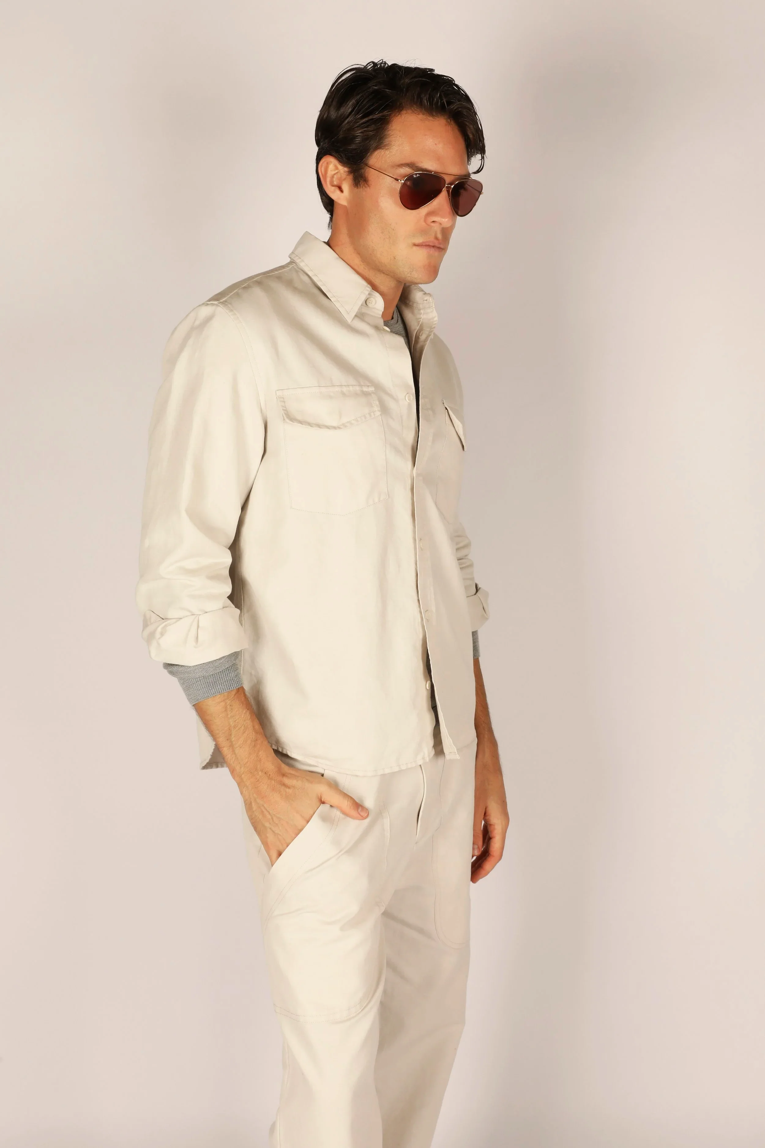 Max Overshirt White - Image 2