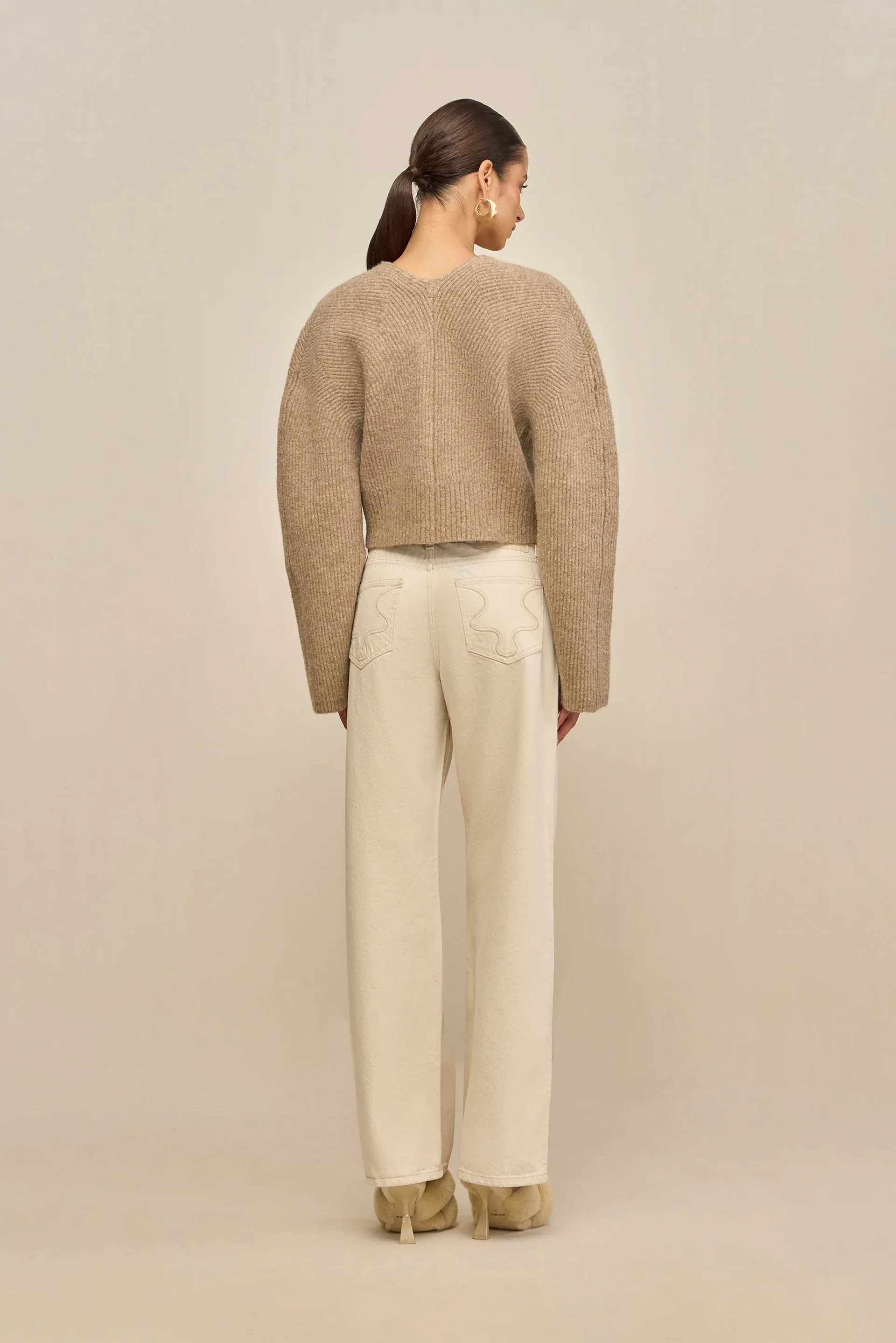 Mayalou Cardigan Beach Mélange - Image 3