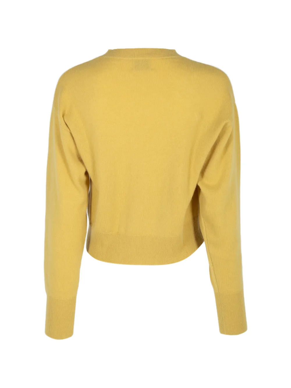 Menorca Round Neck Sweater Yellow - Image 2