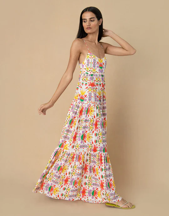 Merle Crepe Maxi Dress (Final Sale) - Image 2