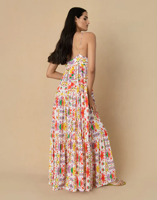 Merle Crepe Maxi Dress (Final Sale) - Image 3