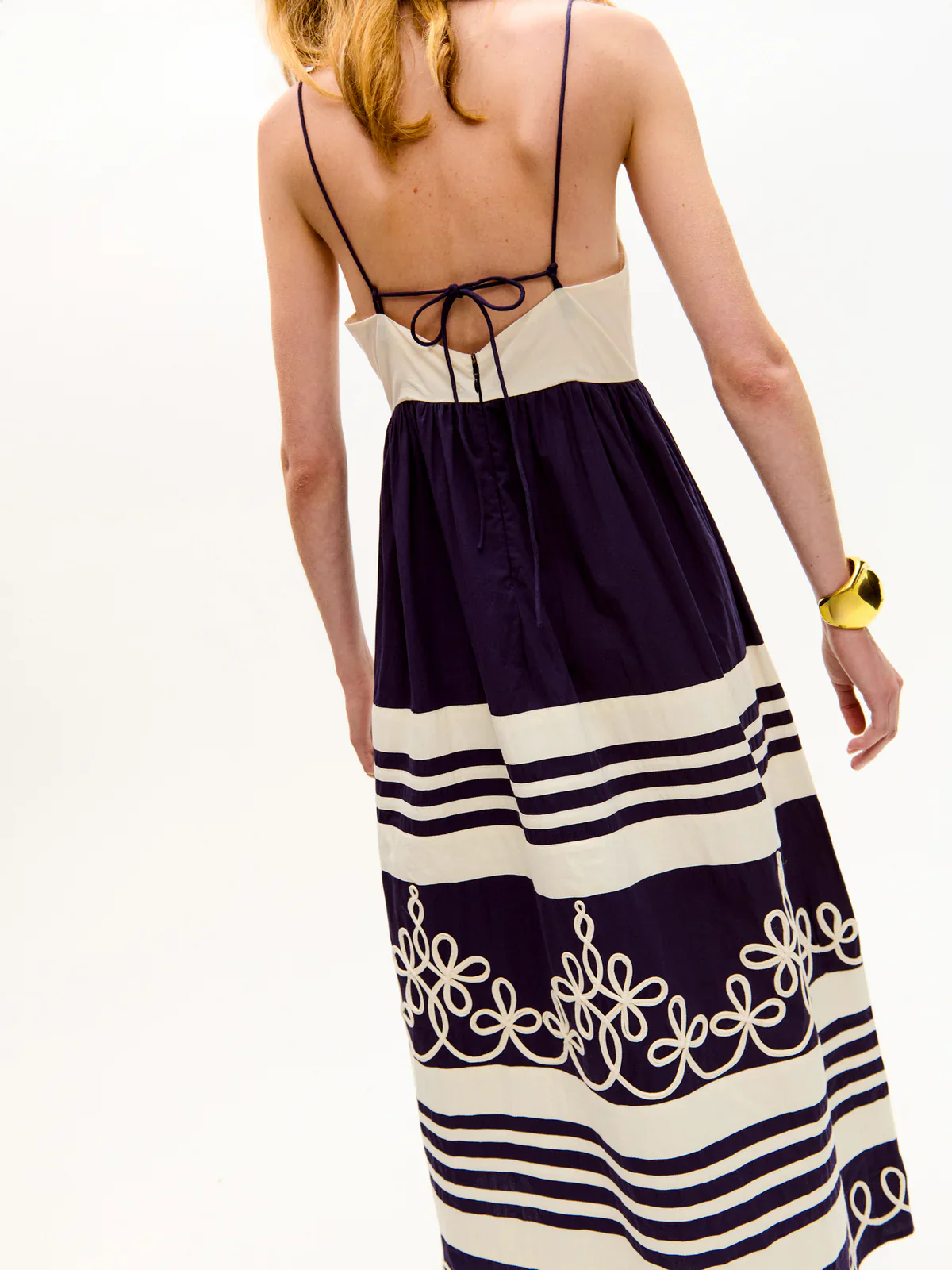 Amelia Dress Navy - Image 4