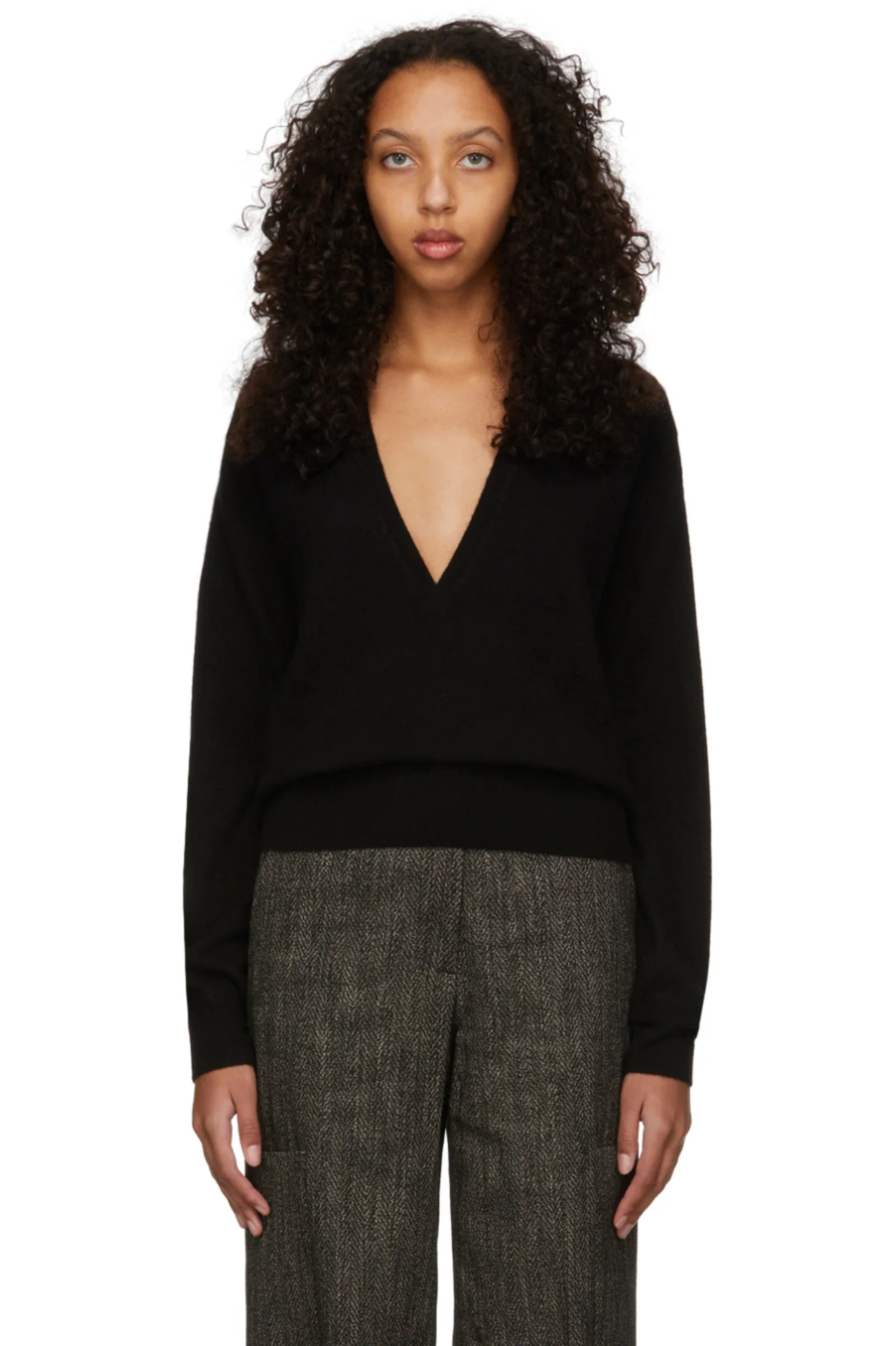 Mini Deep V Sweater - Image 3