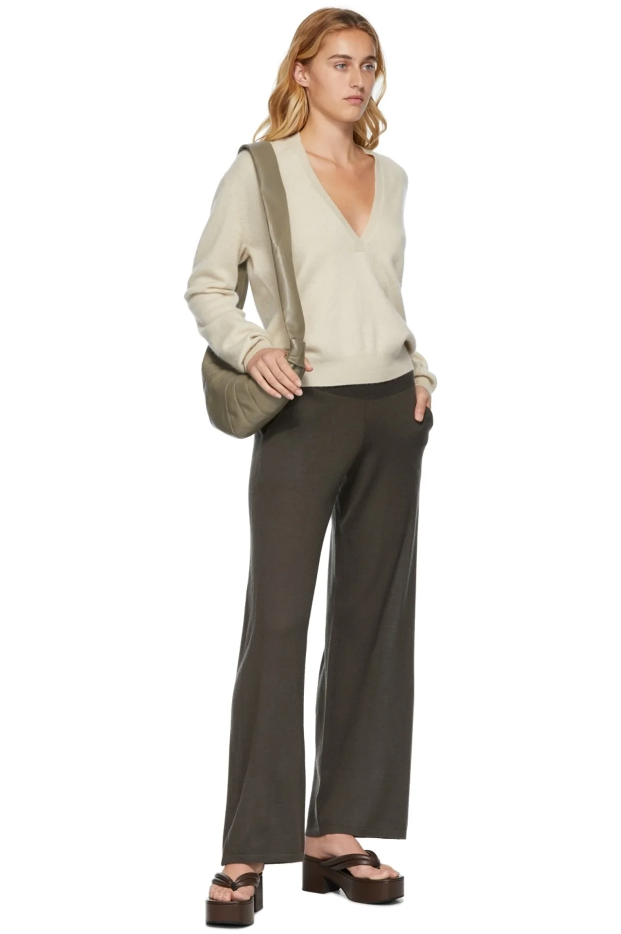 Mini Deep V Sweater - Image 4