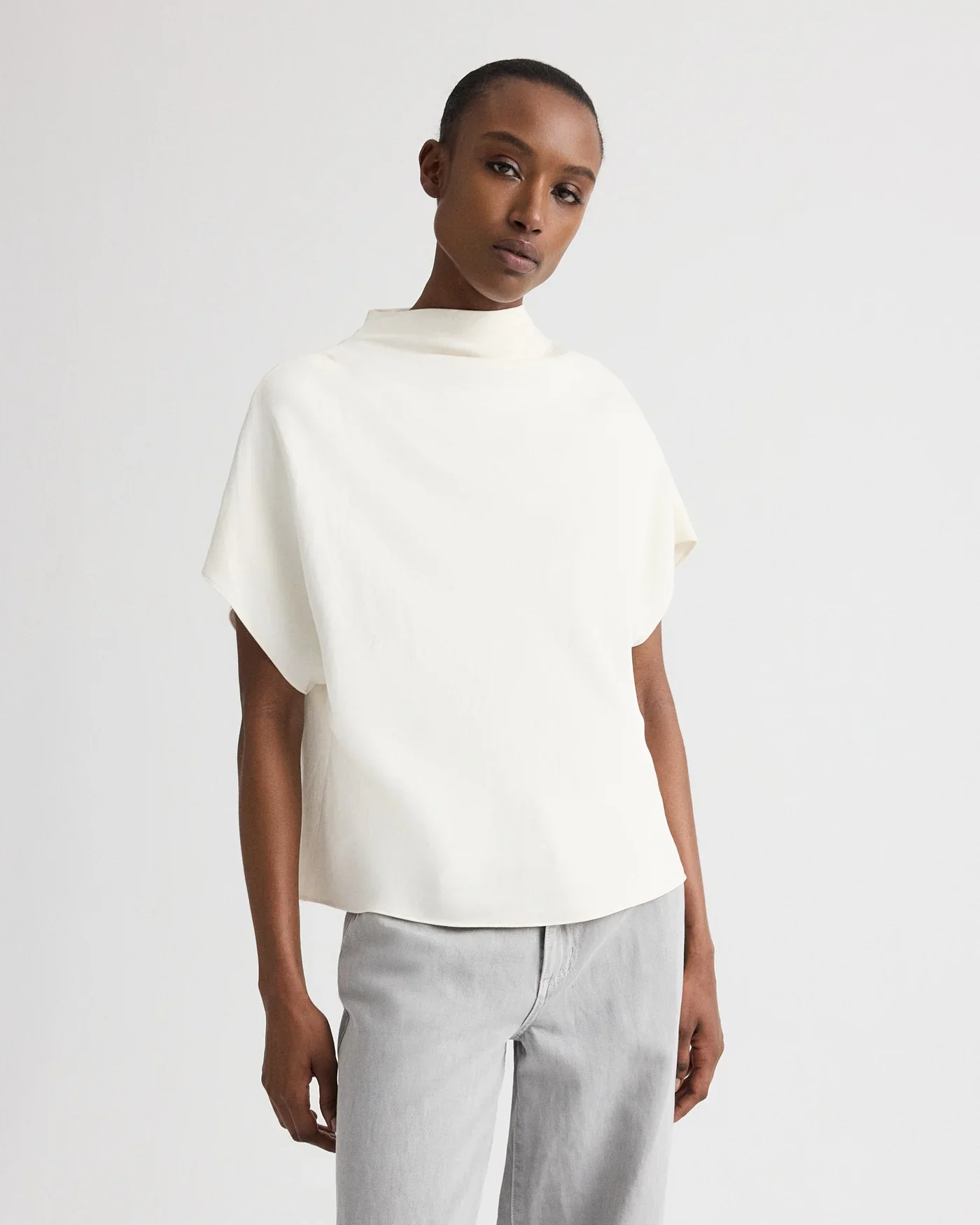 Mock Neck Tee - Image 2