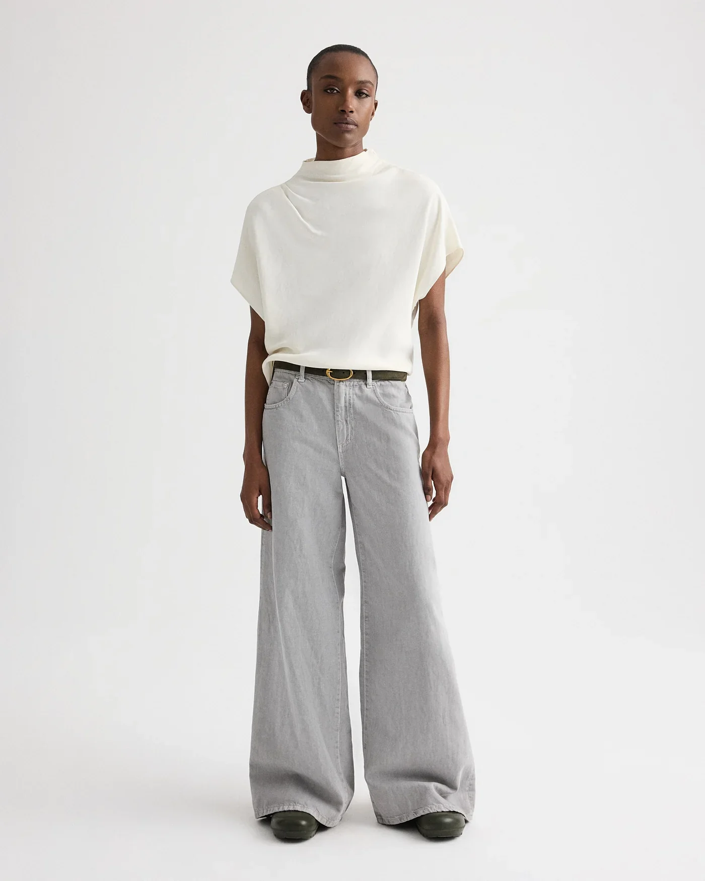 Mock Neck Tee - Image 3