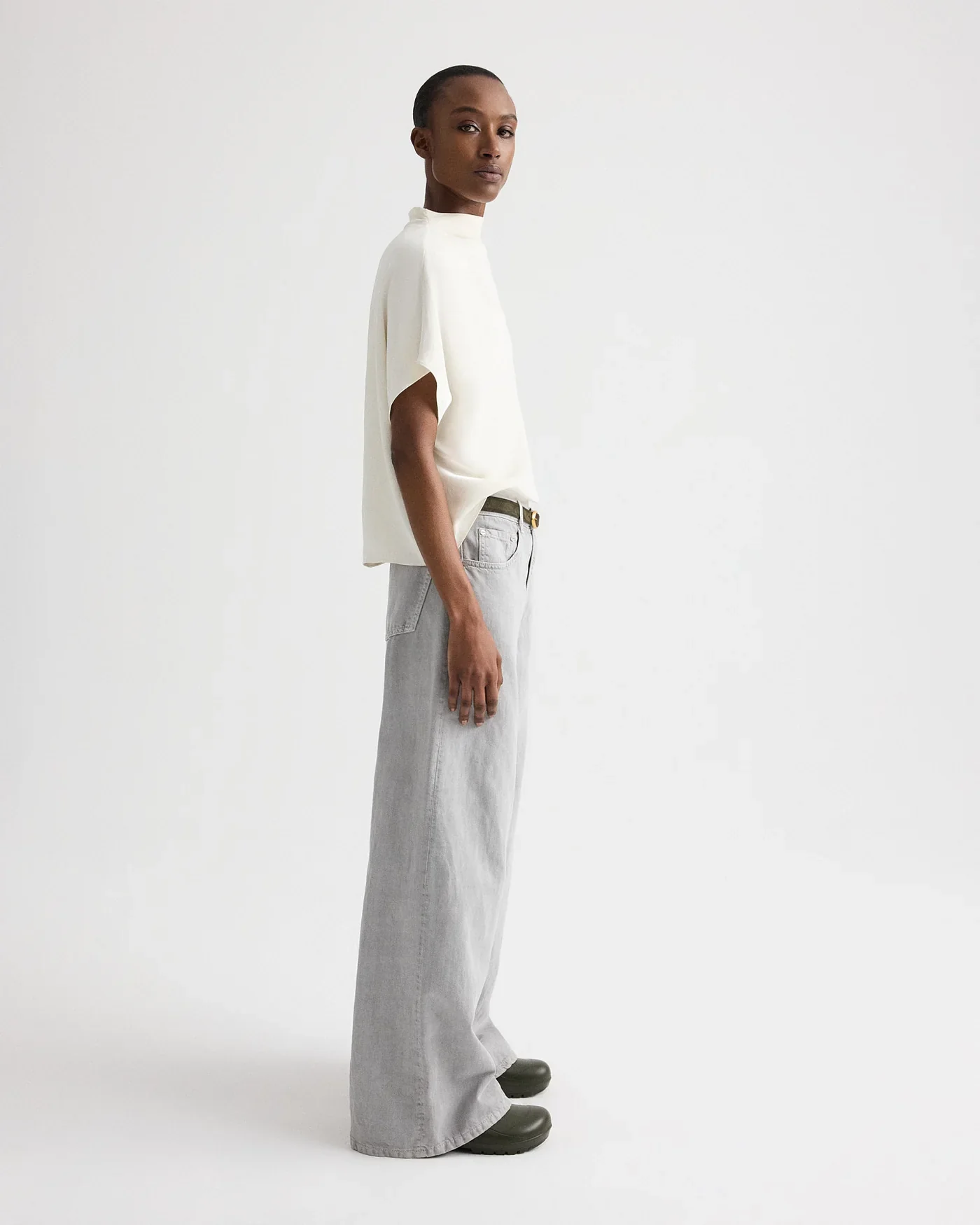 Mock Neck Tee - Image 4