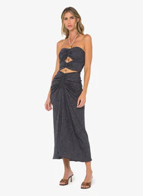 Montauk Dress Midnight Stripe (Final Sale) - Image 4