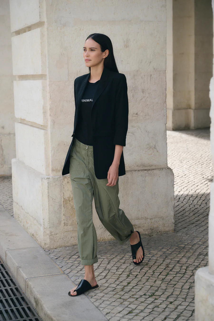 Naomi Japanese Eco Nylon Pant - Image 2
