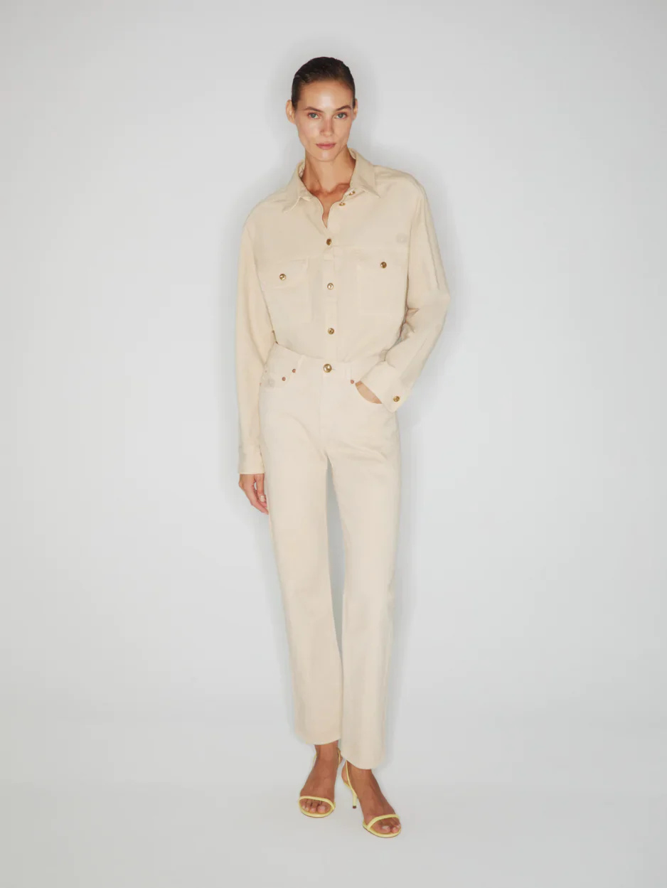 Nariida Berber Shirt Almond - Image 2