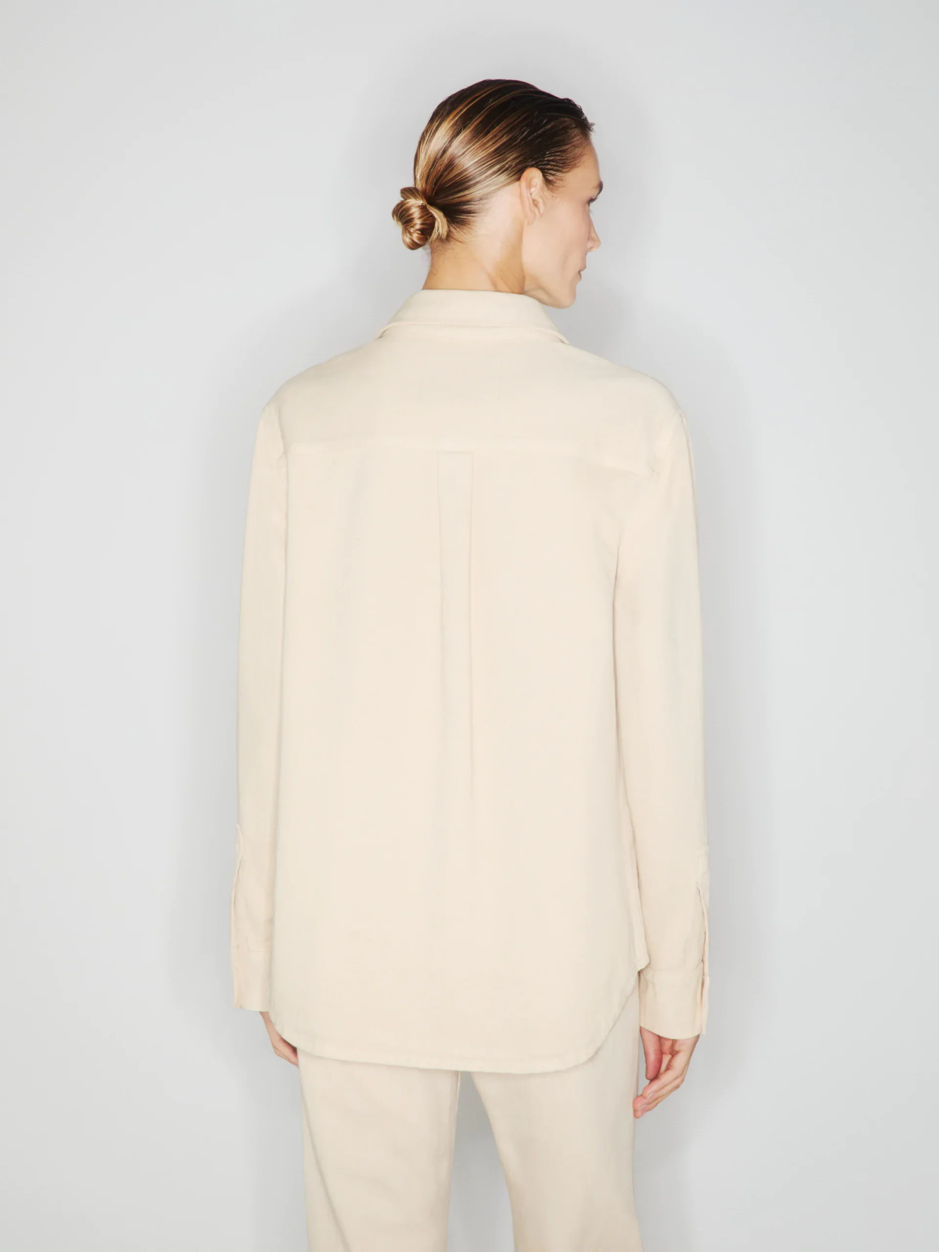 Nariida Berber Shirt Almond - Image 4