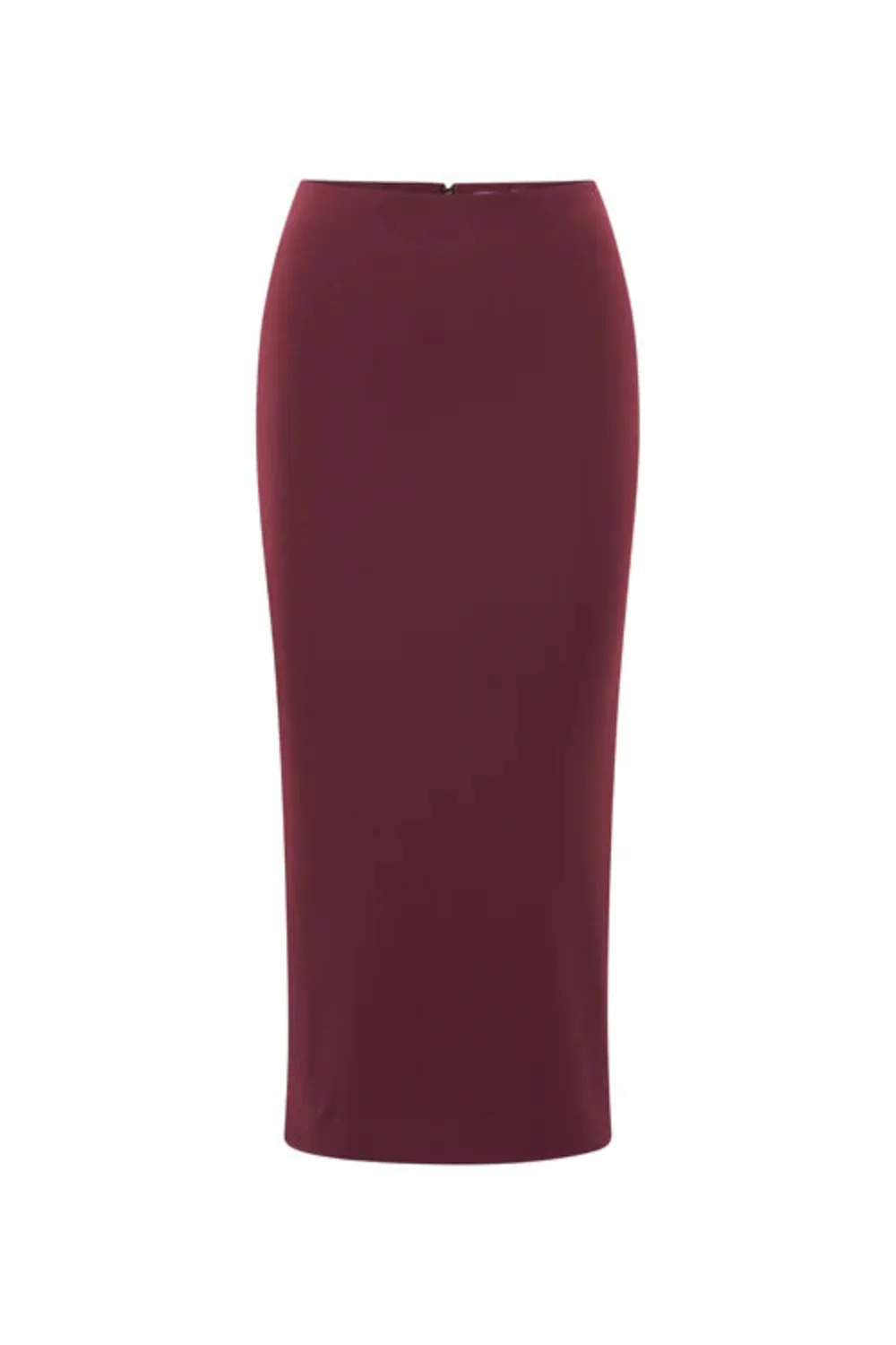 Natalia Midi Skirt Burgundy