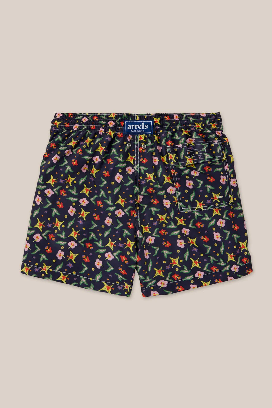 Navy Gardens Classic Swim Trunk (Final Sale) - Image 3