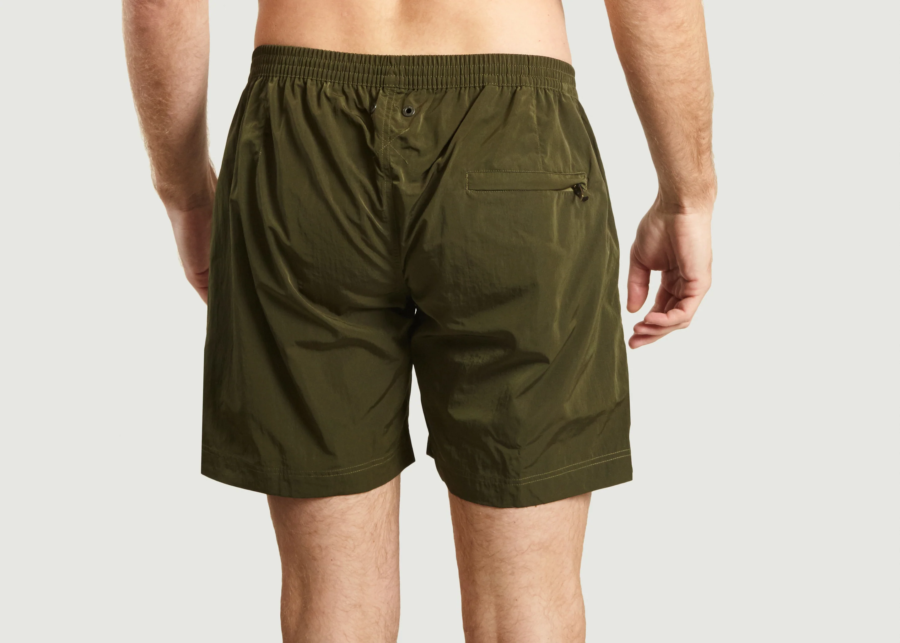 Neat Steve Classic Swim Shorts Military Khaki - Image 4