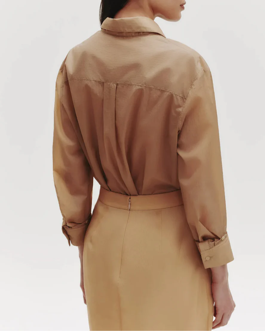 Next Morning Shirt Khaki - Image 6