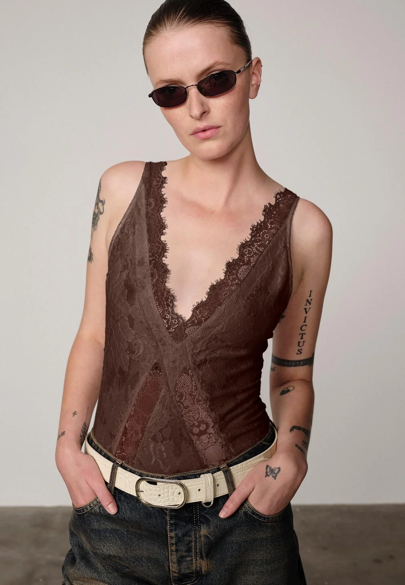 Johannes Bodystocking Java Brown - Image 2