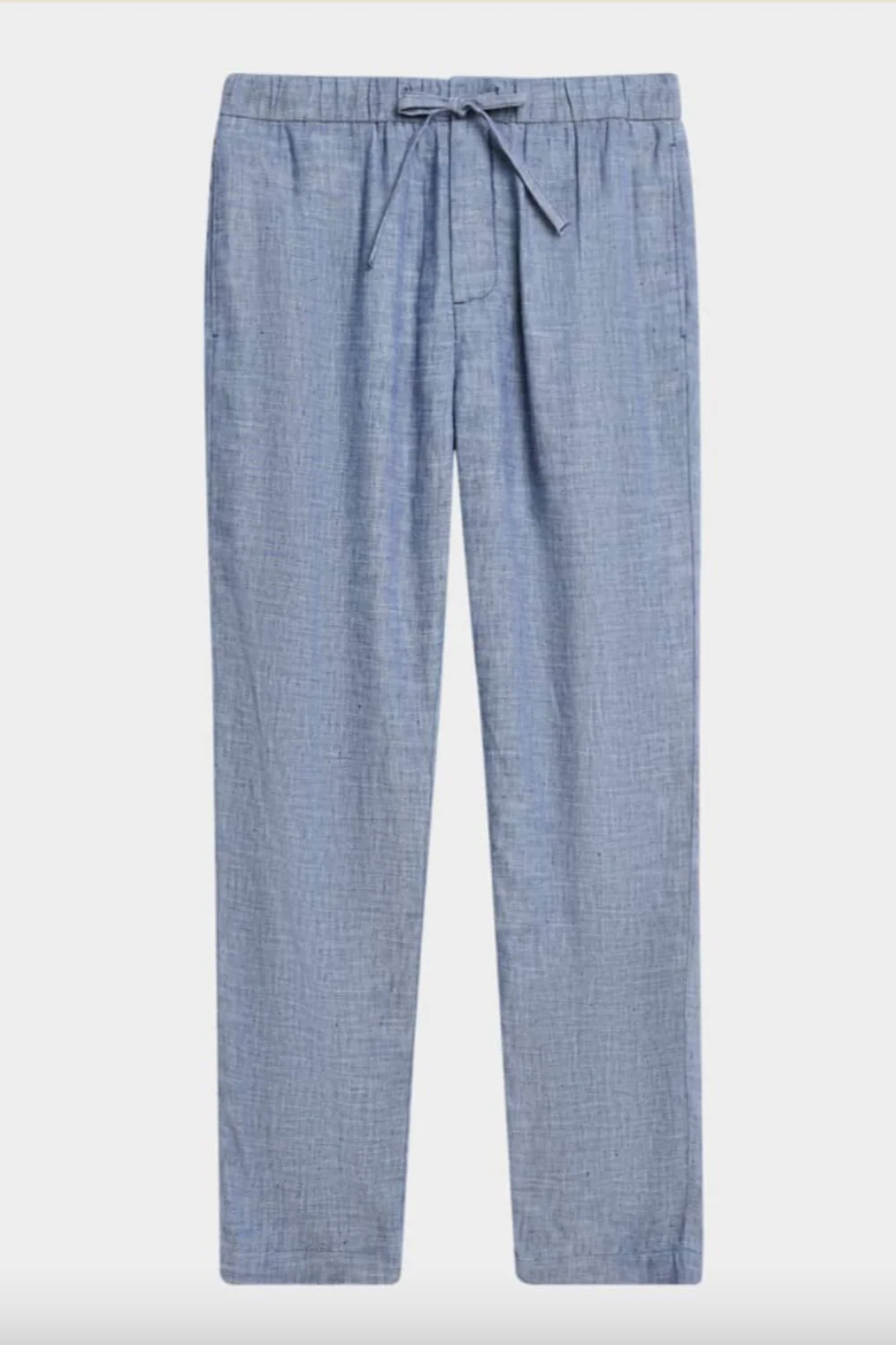 Oscar Linen Chinos Mélange Navy Blue (Final Sale) - Image 2