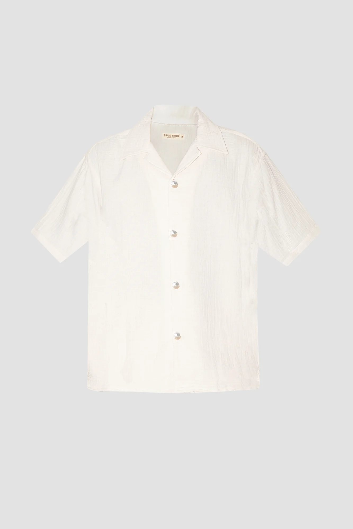Pablo Resort Shirt Angel Weave Ivory - Image 5
