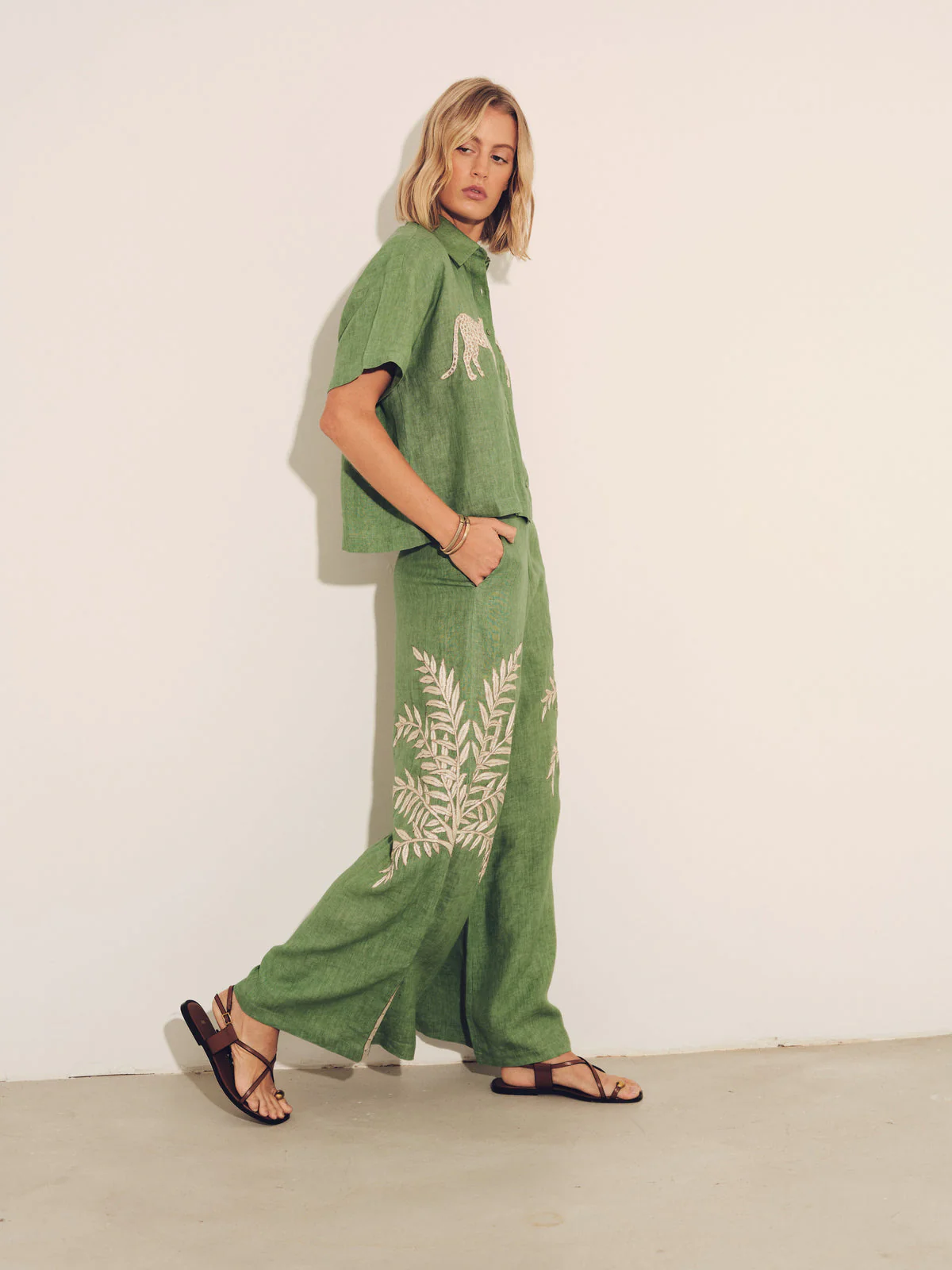 Palazzo Pant Mint - Image 3