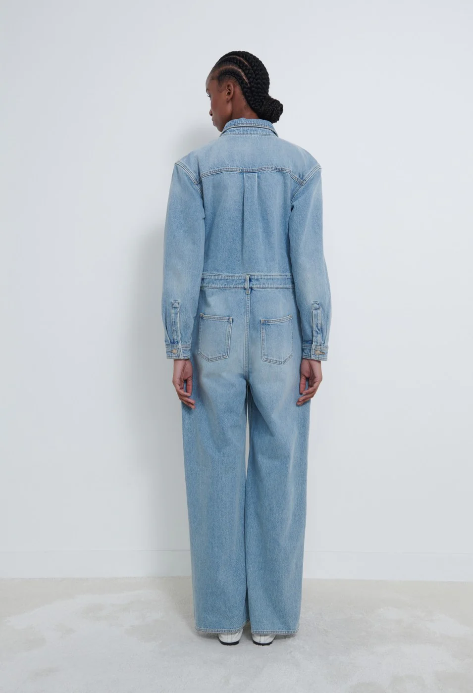 Panay Denim Jumpsuit (Final Sale) - Image 2