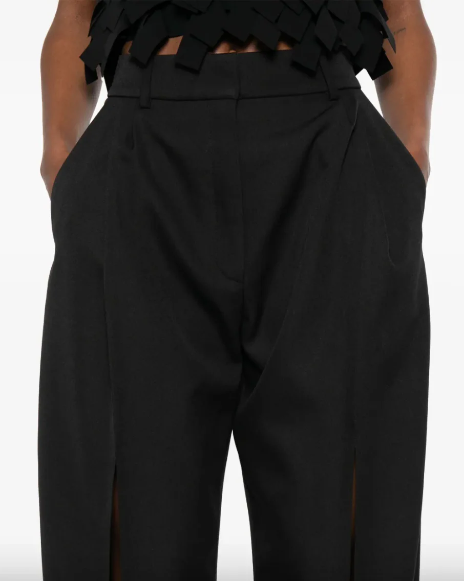 Pants with Vertical Slit Knees - Image 5
