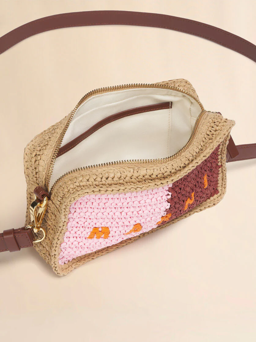 Paper Raffia Seaside Camera Bag - Image 4