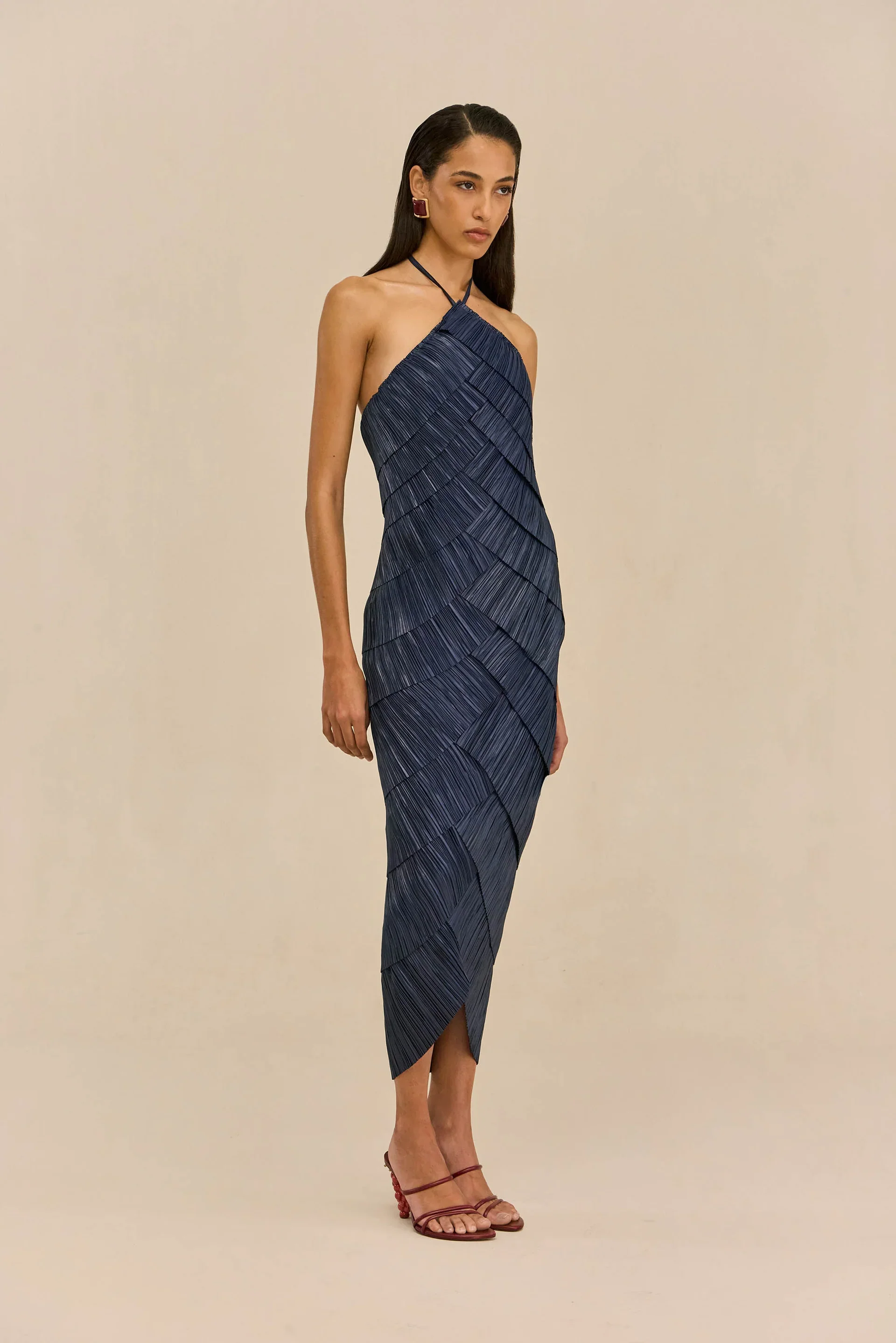 Patrizia Dress Deep Lake - Image 2