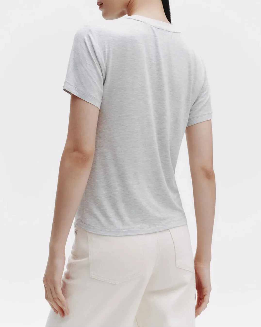 His Tee Light Heather Grey - Image 4