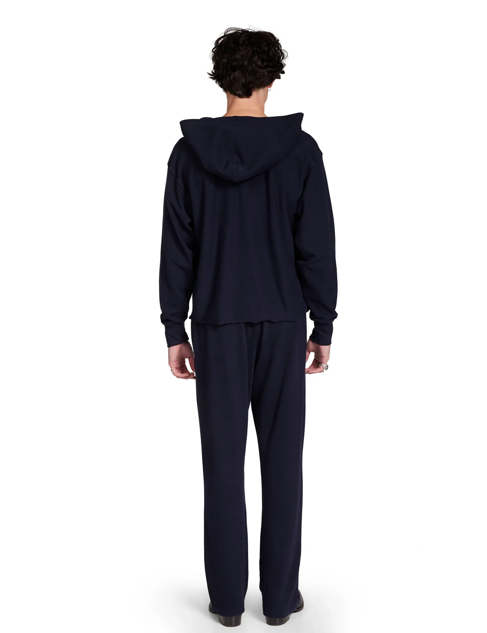 Pique Classic Pant Navy - Image 3