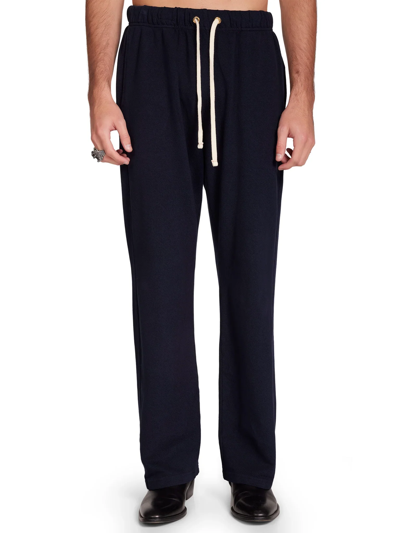 Pique Classic Pant Navy - Image 4