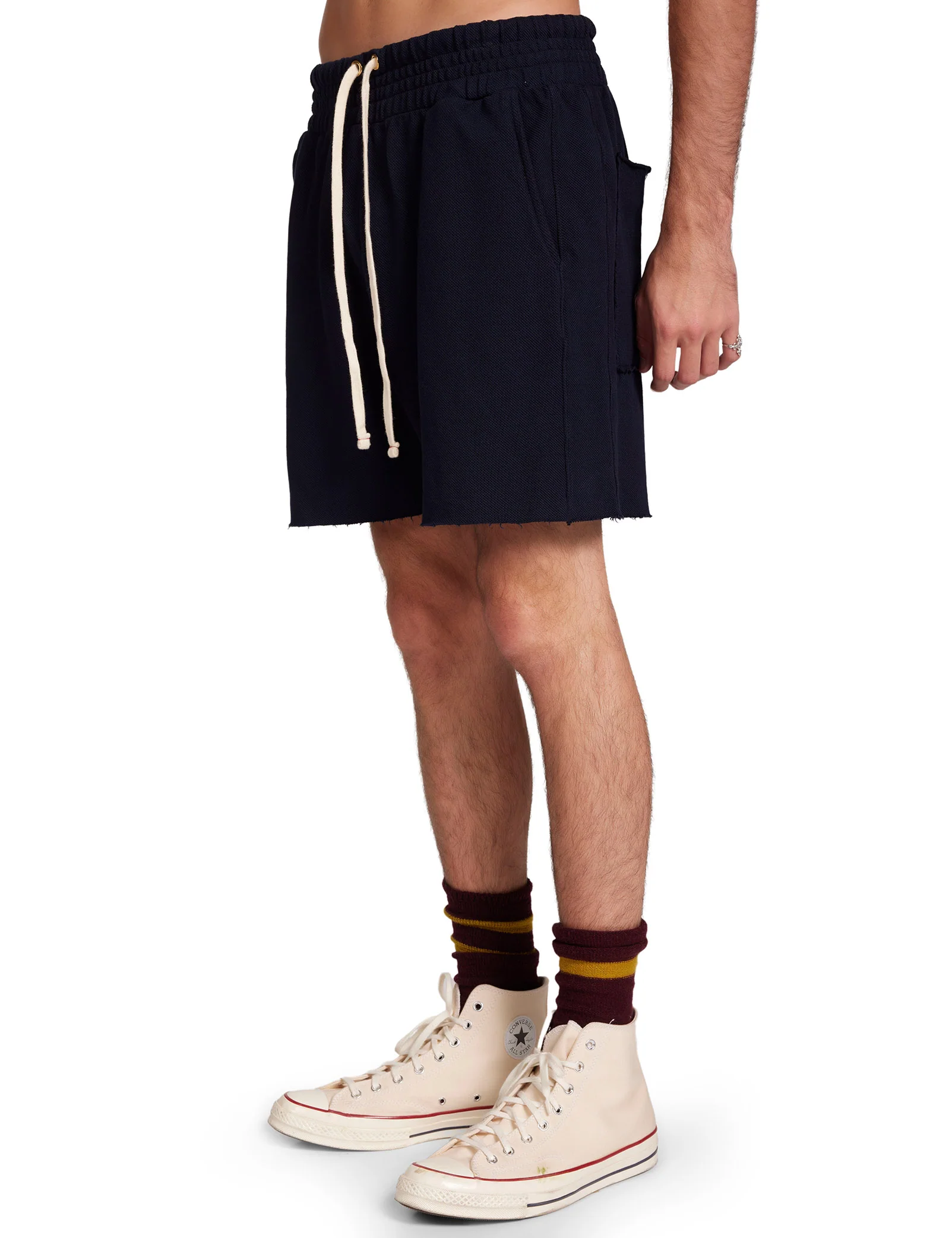 Pique Yacht Short Navy - Image 2