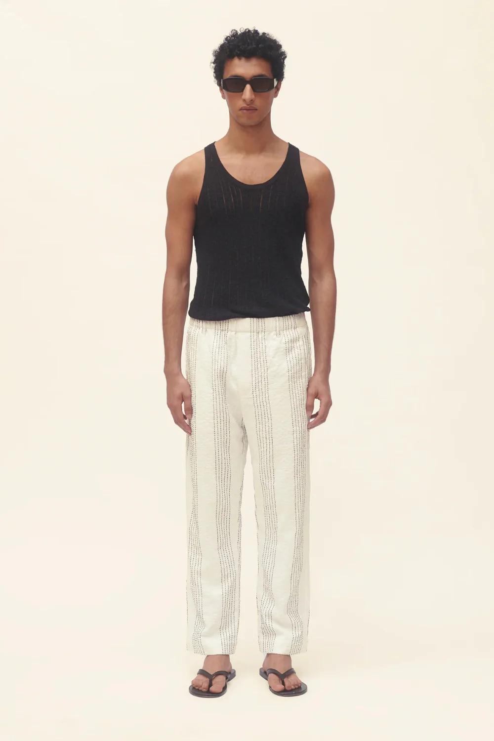 Pointelle Knit Tank - Image 2