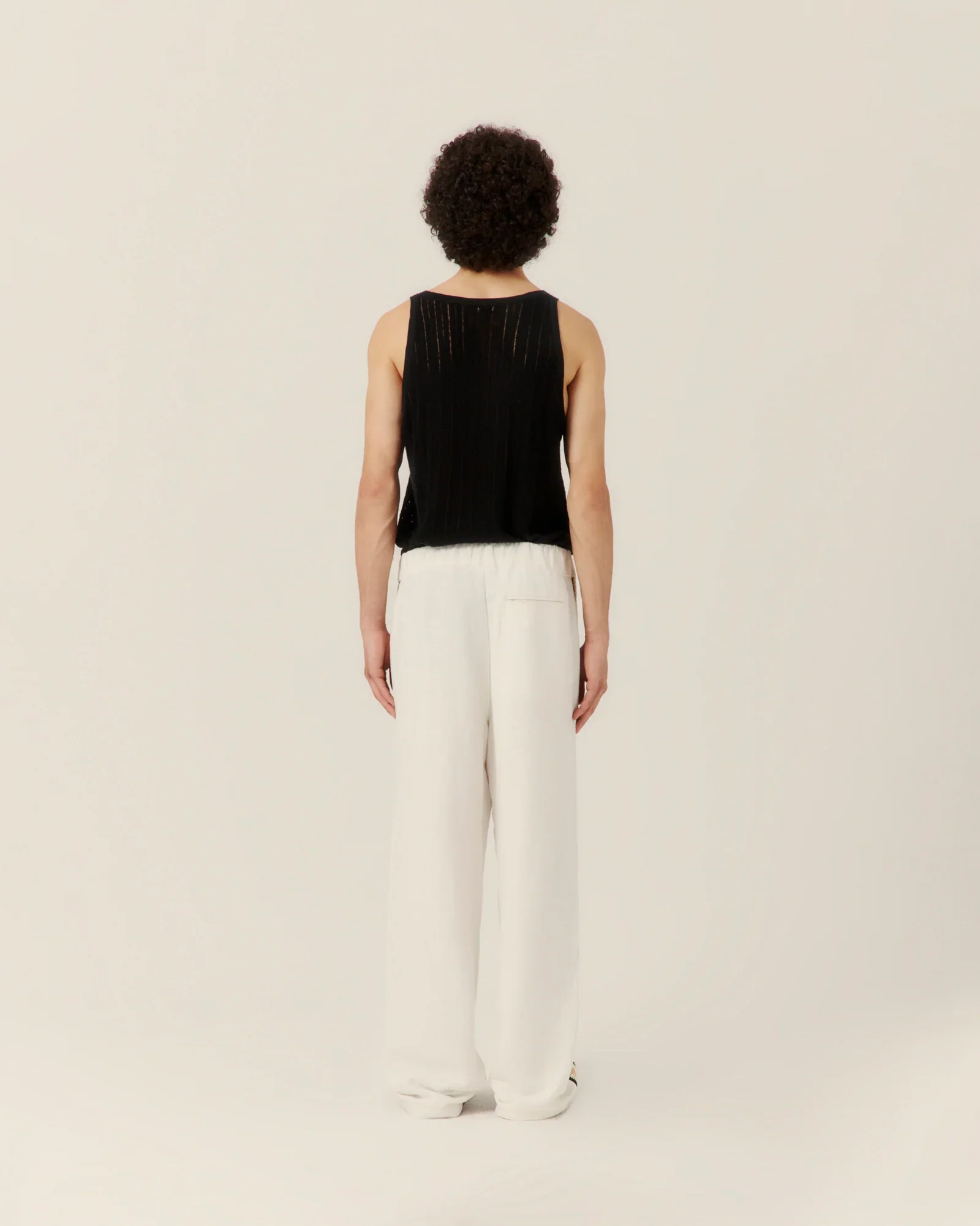 Pointelle Knit Tank - Image 3
