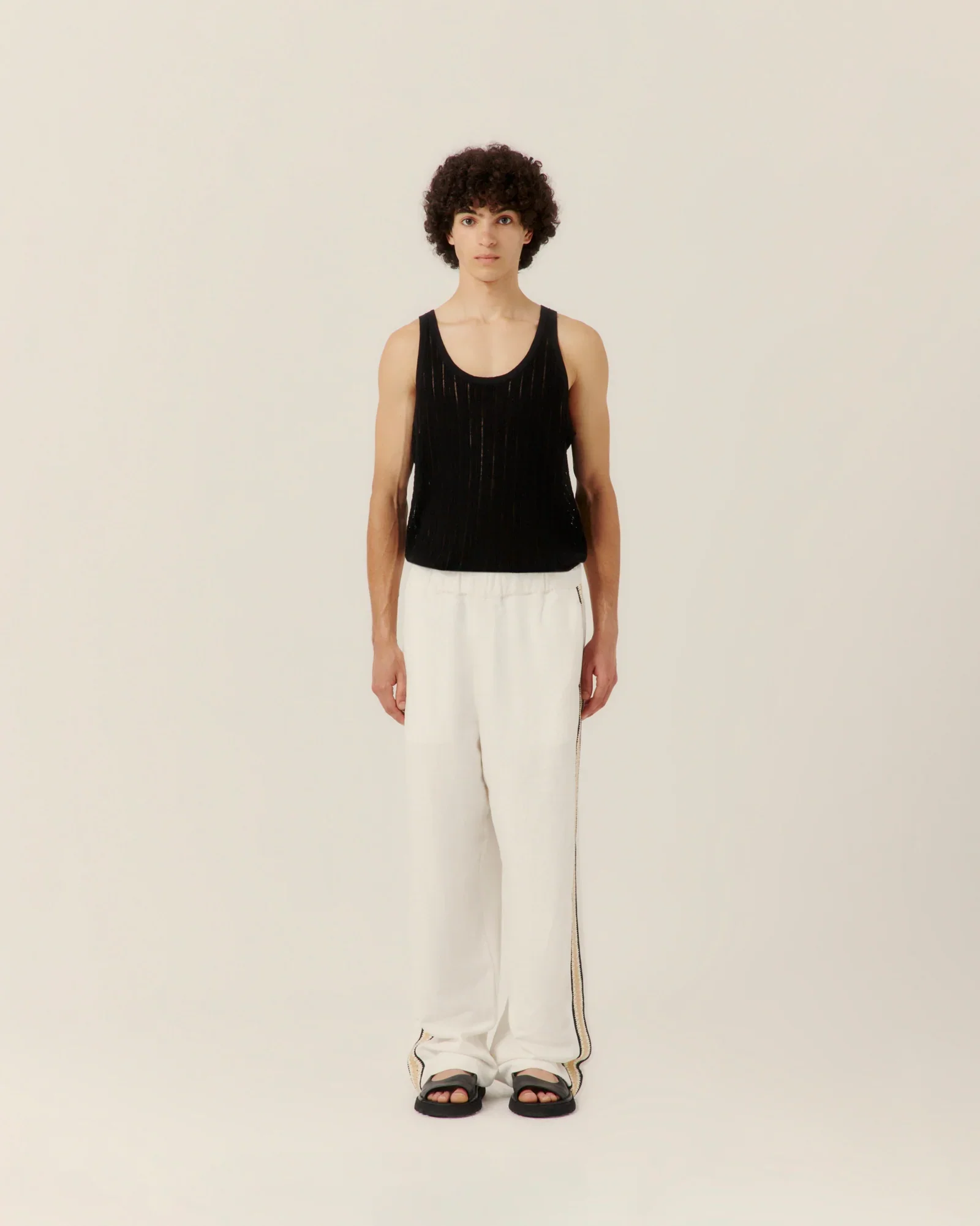 Pointelle Knit Tank - Image 4