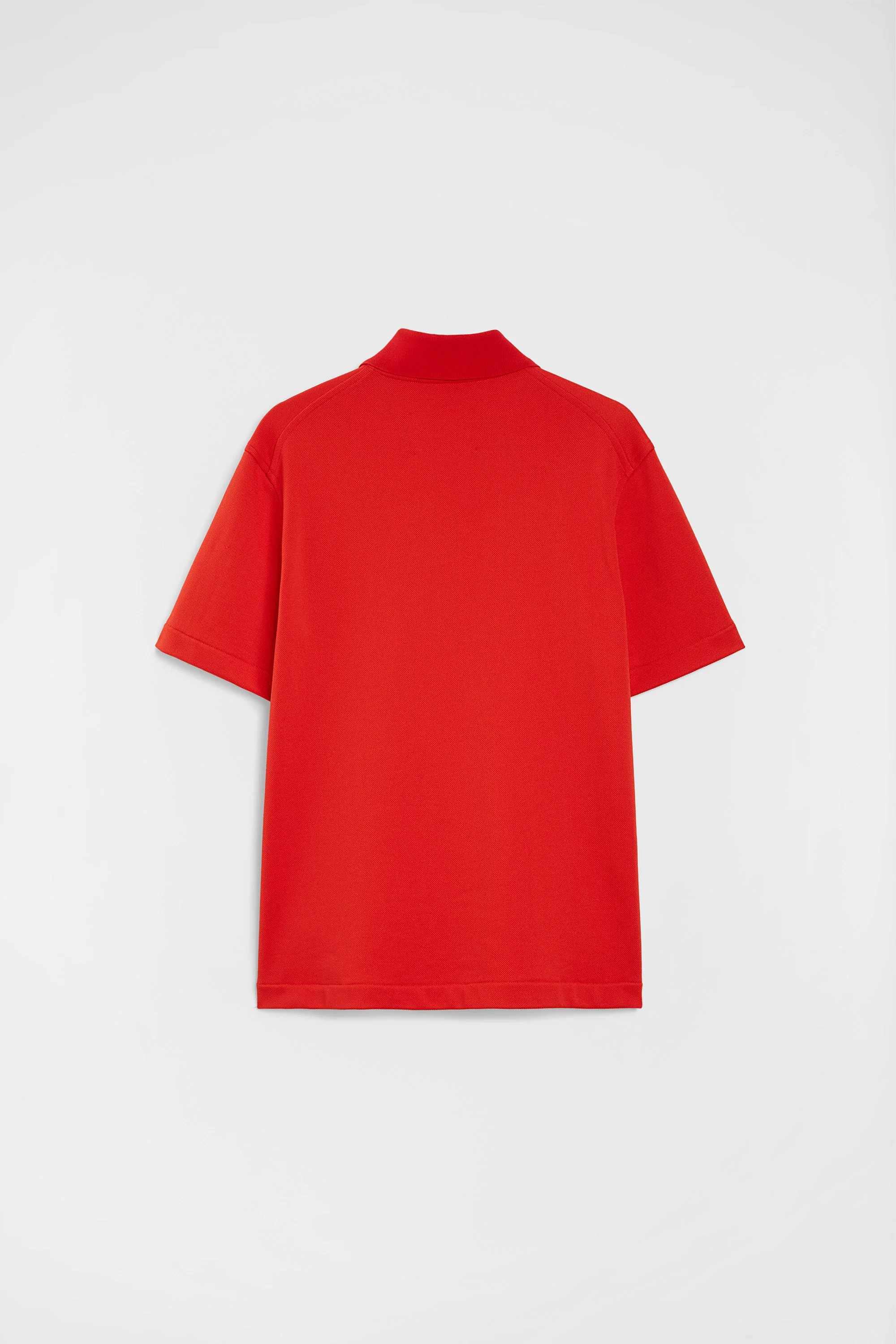 Polo SS Cotton Piquet Flame - Image 2