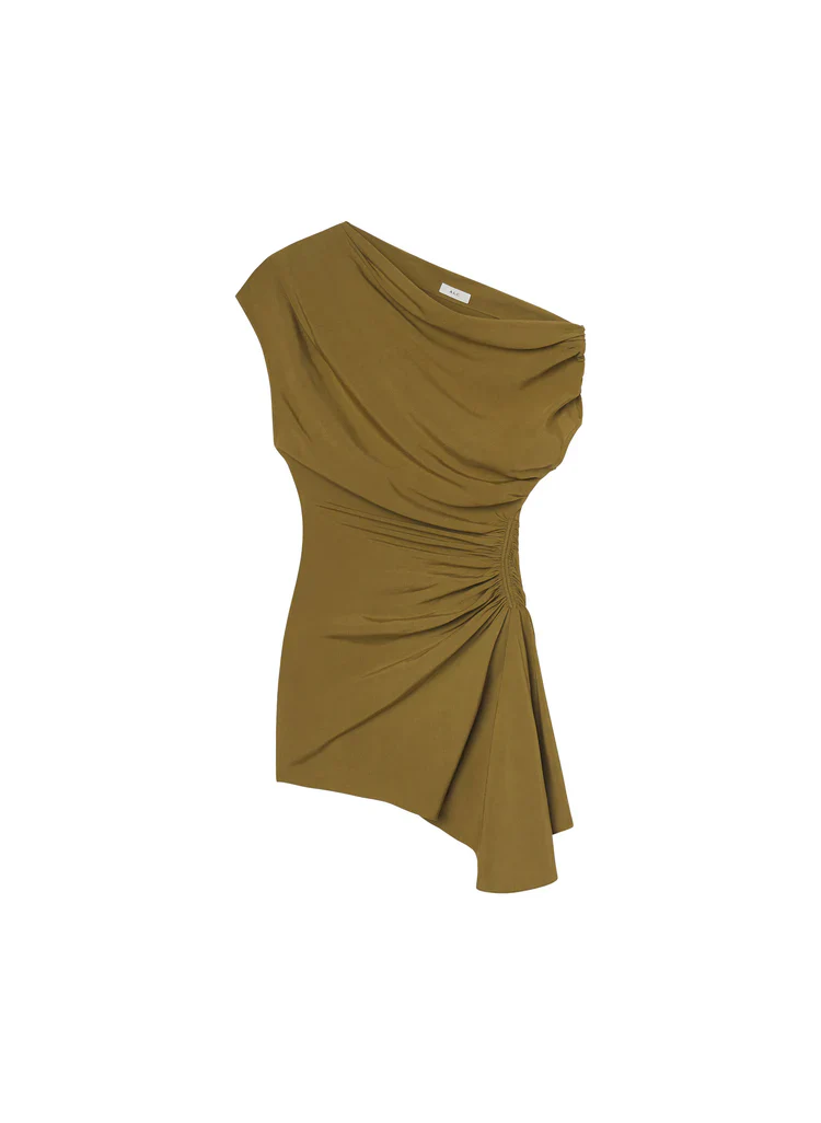 Poppy Linen Mini Dress Hazel - Image 4
