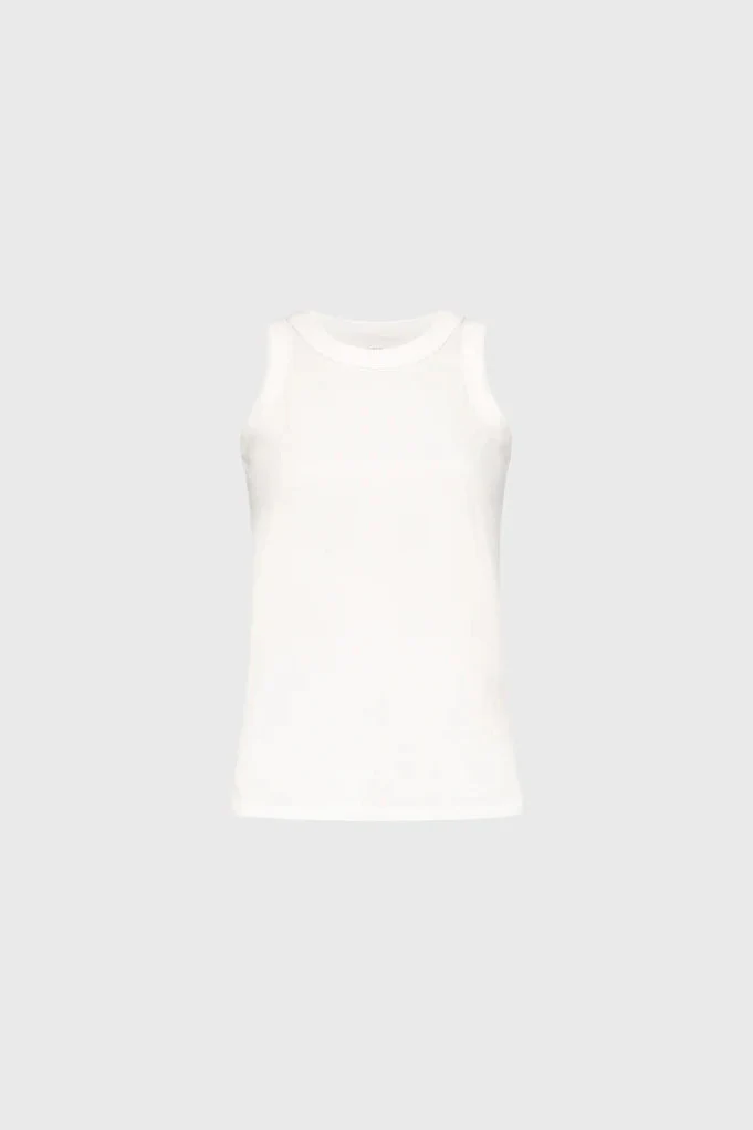 Poso Lds Tank Top White - Image 3