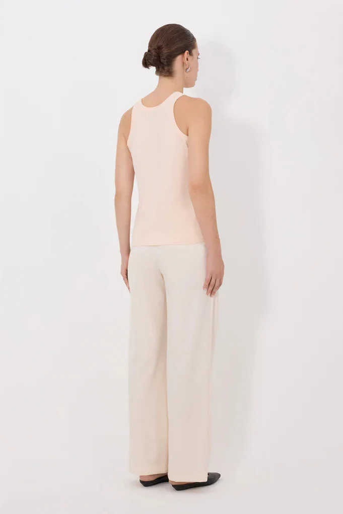 Poso Lds Tank Top Cream Rose - Image 2