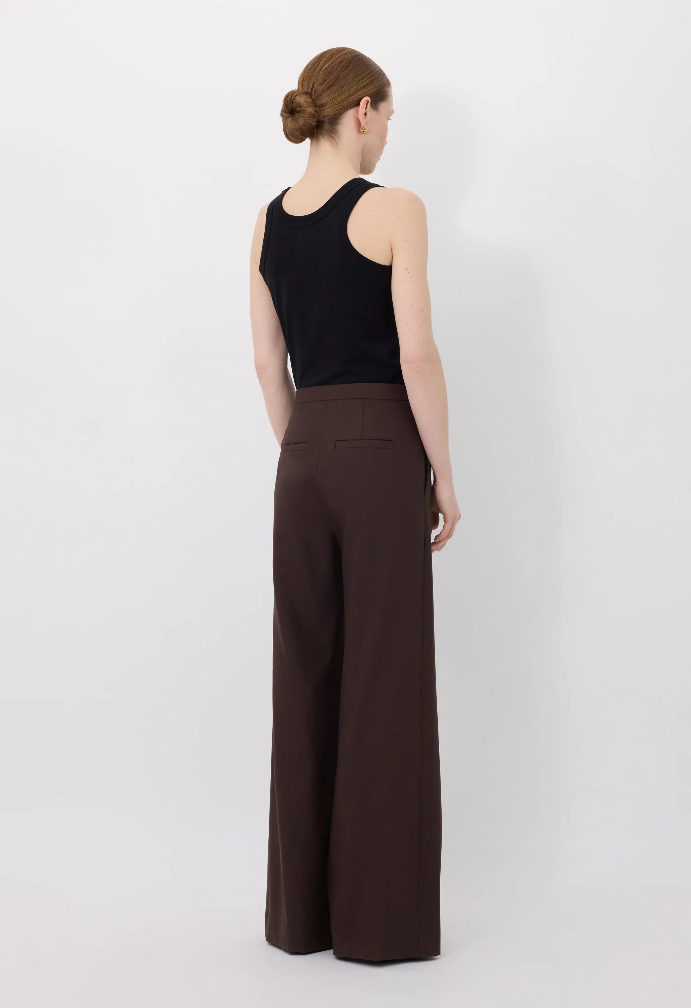 Pratt Straight Pants Brown - Image 3