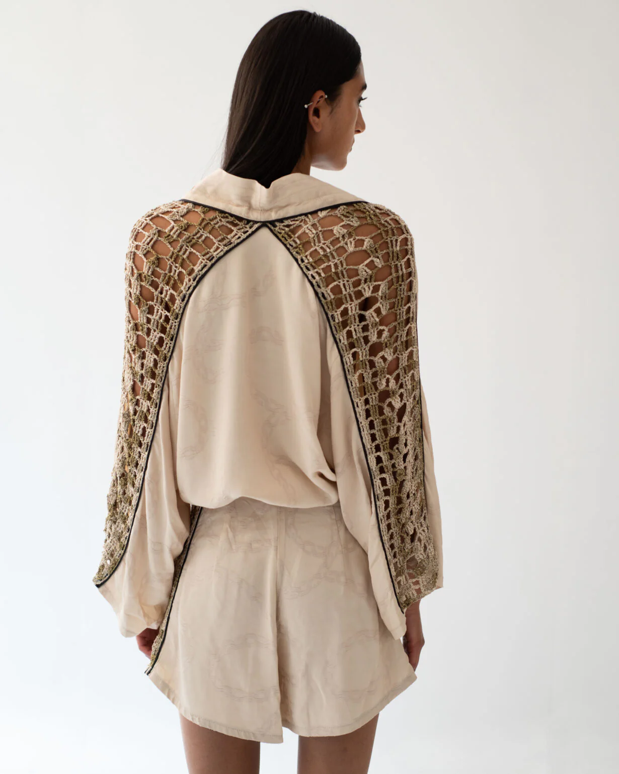 Urmi Holy Cropped Kimono - Image 3