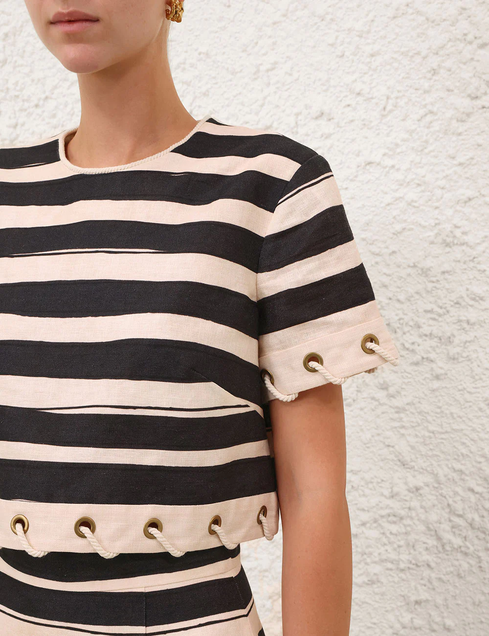 Rebellion Stripe Rope Top - Image 5