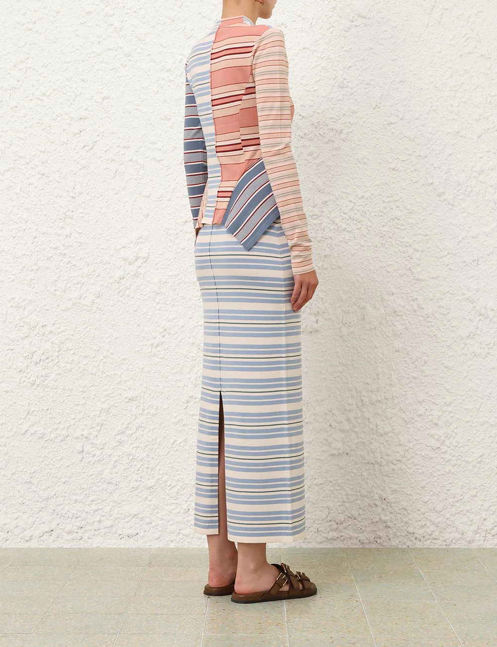 Multicolour Stripe Top - Image 4