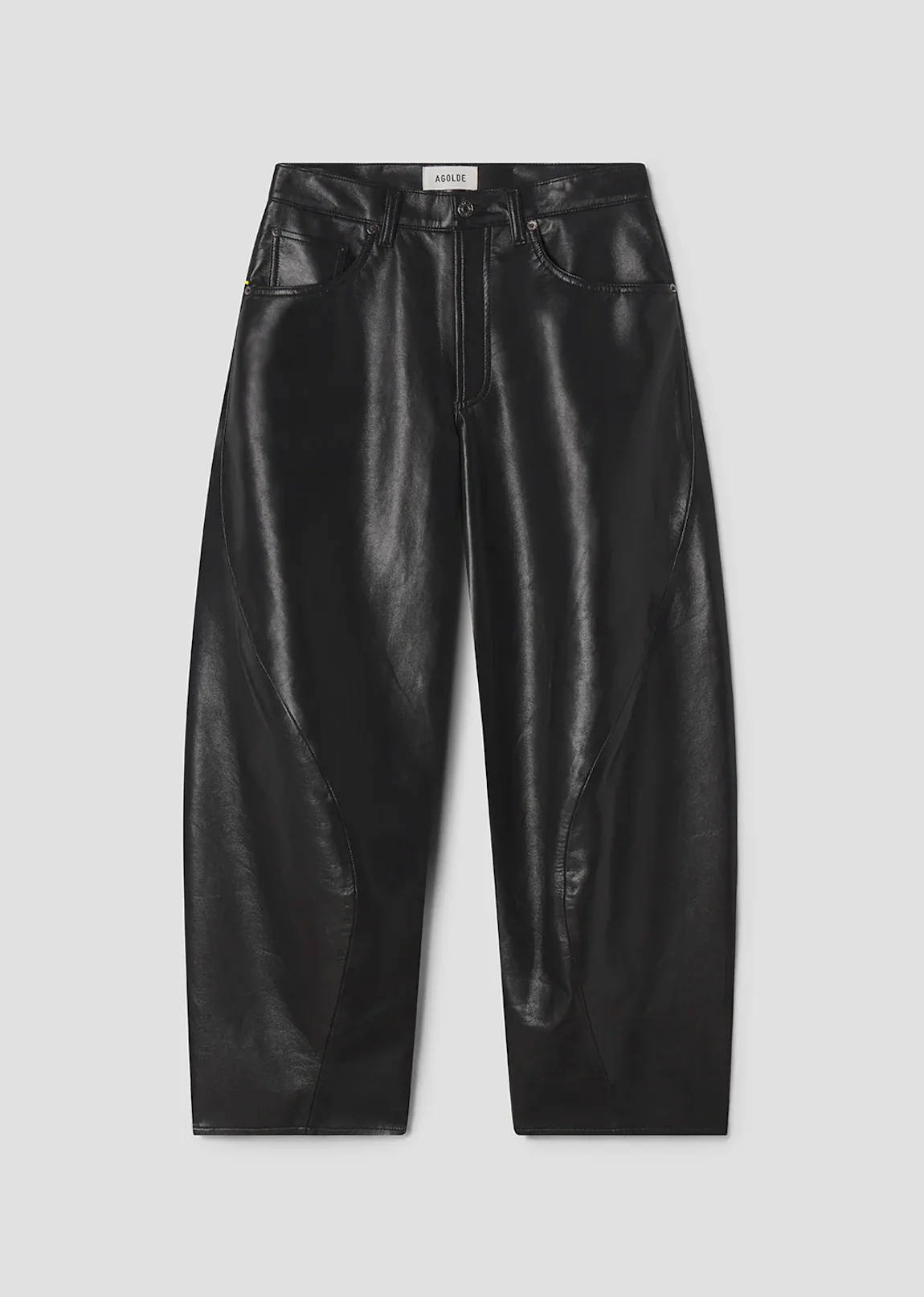 Recycled Leather Twist Jean (Final Sale) - Image 7