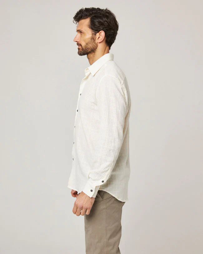Resort Shirt White - Image 3