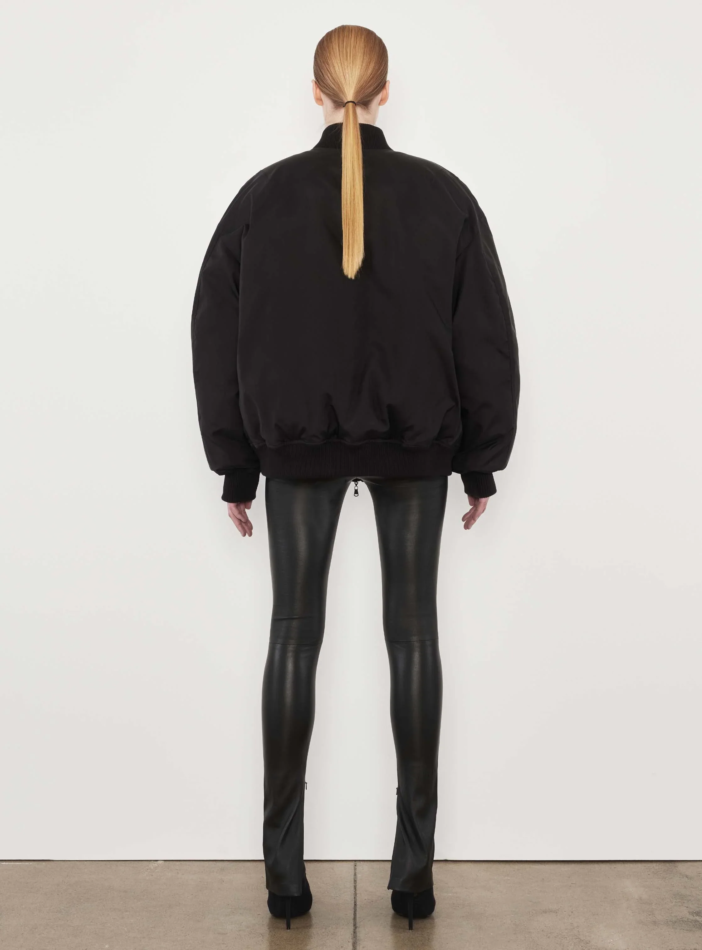 Reversible Bomber Jacket Black (Final Sale) - Image 3