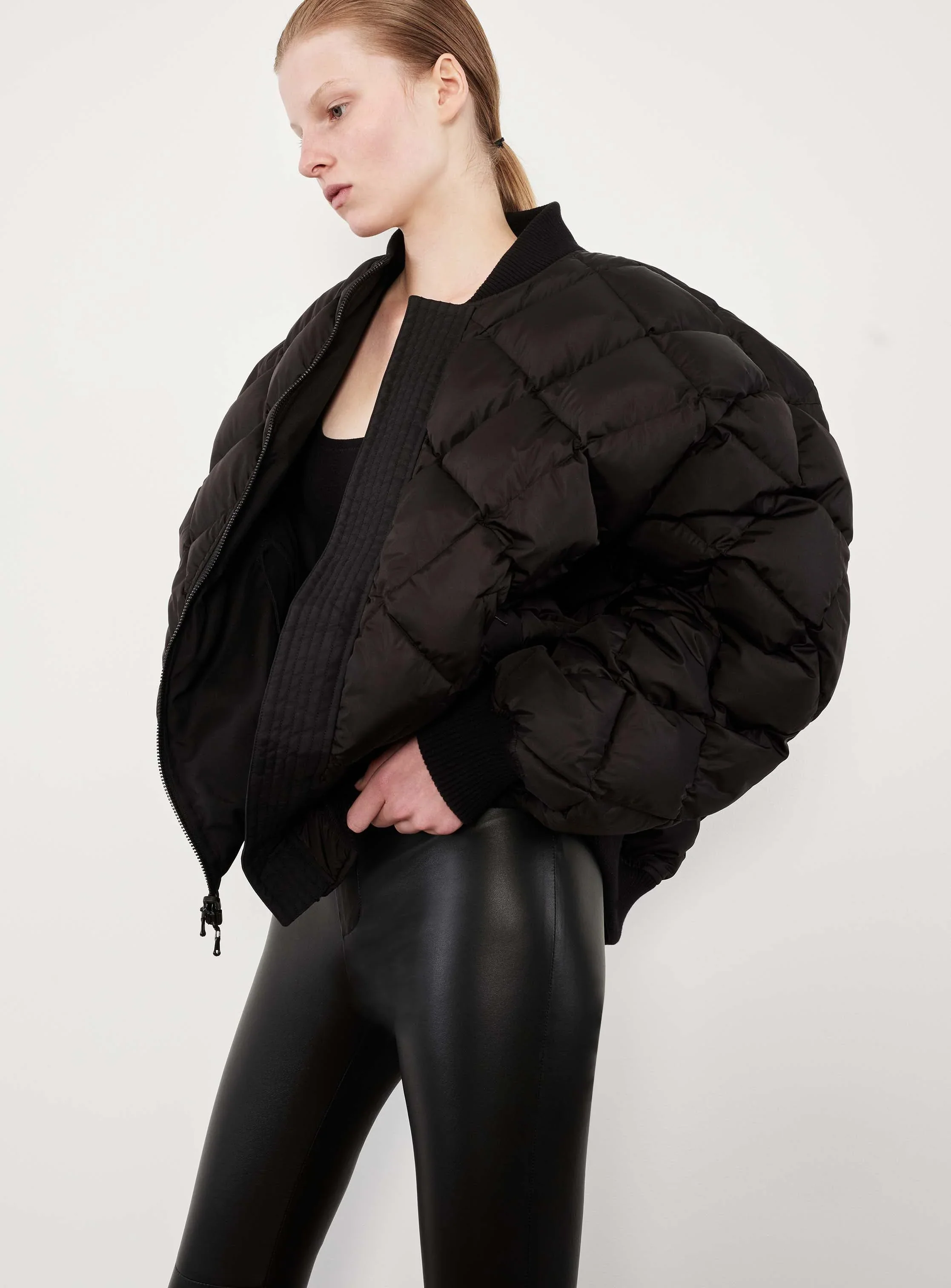 Reversible Bomber Jacket Black (Final Sale) - Image 6