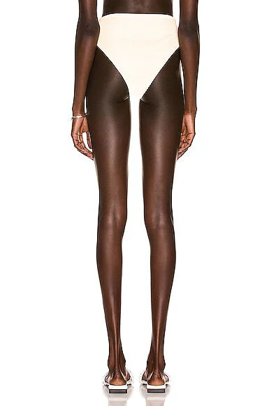 Ribbed High Leg Hotpants (Final Sale) - Image 3