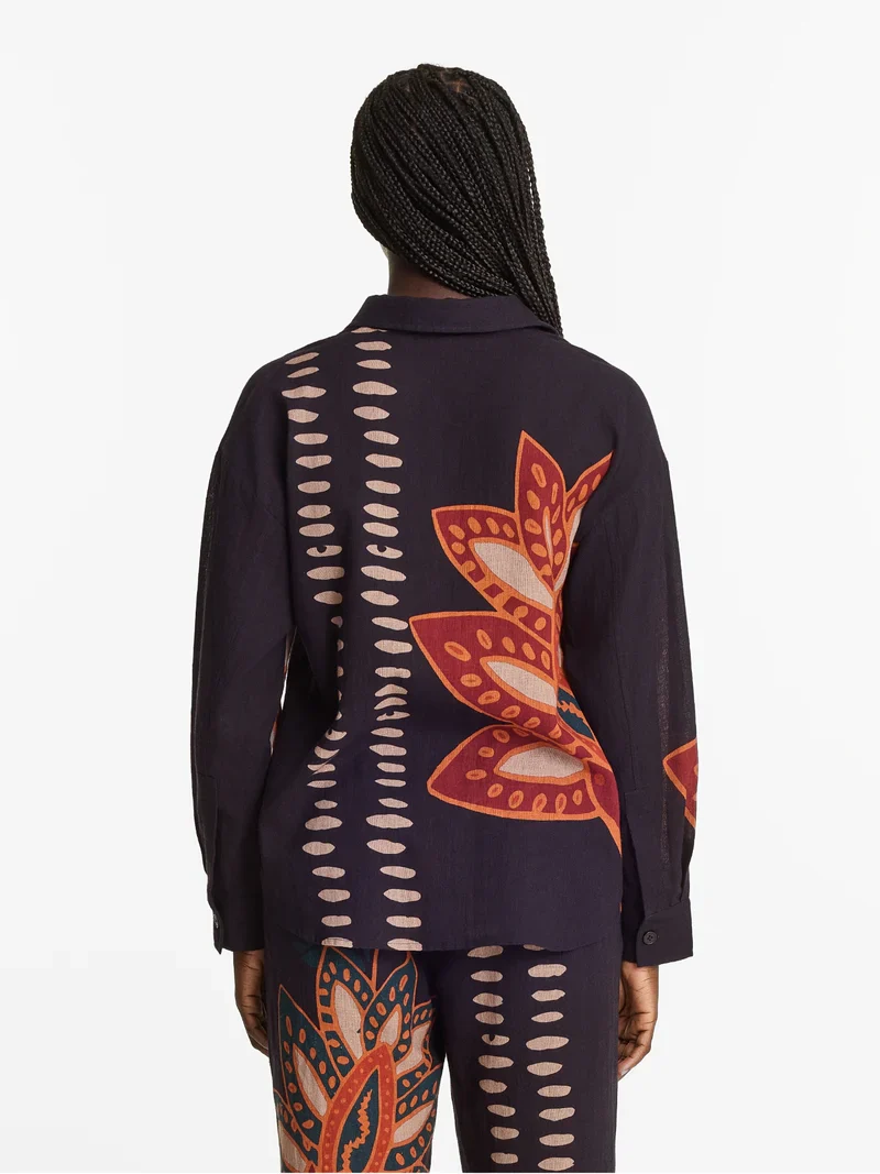 Rina Top Razu Navy - Image 3