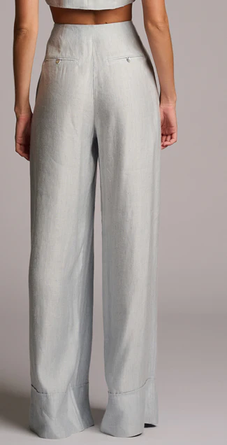 Rory Pant Blue Chambray - Image 3